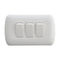 Flame Resistant 3 Gang 2 Way Switch 110V ~ 250V Electric Wall Switches