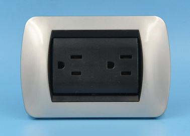 Soquete bonde padrão americano da tomada, tomada de soquete do interruptor de 2 grupos